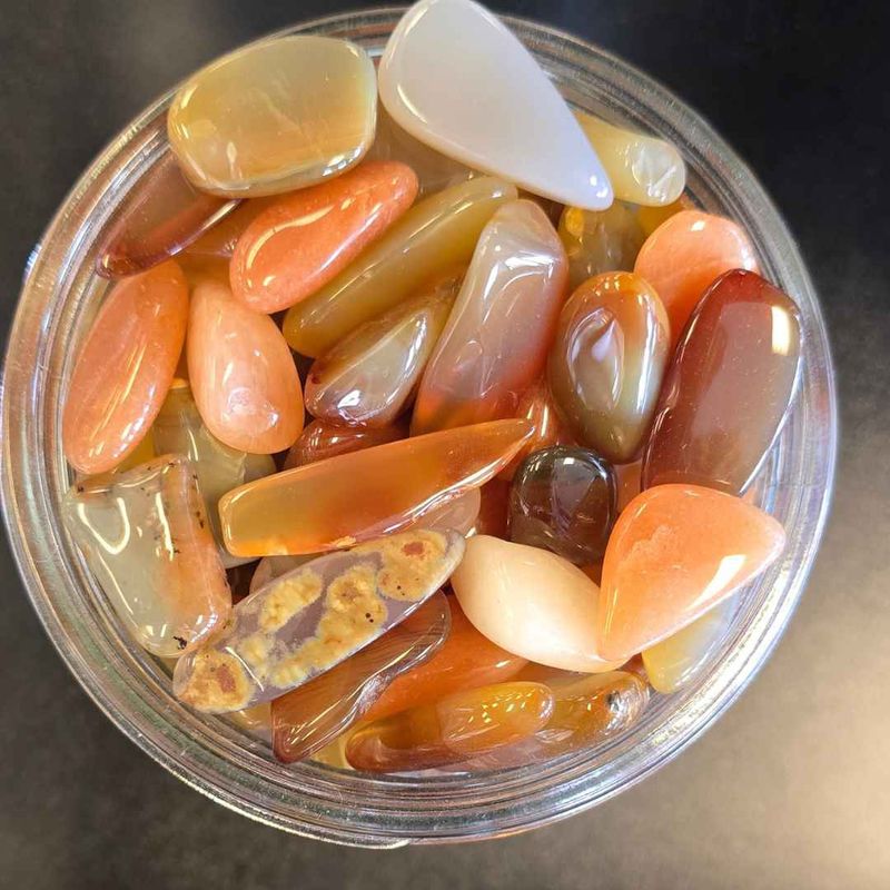 Flame Agate Tumbled
