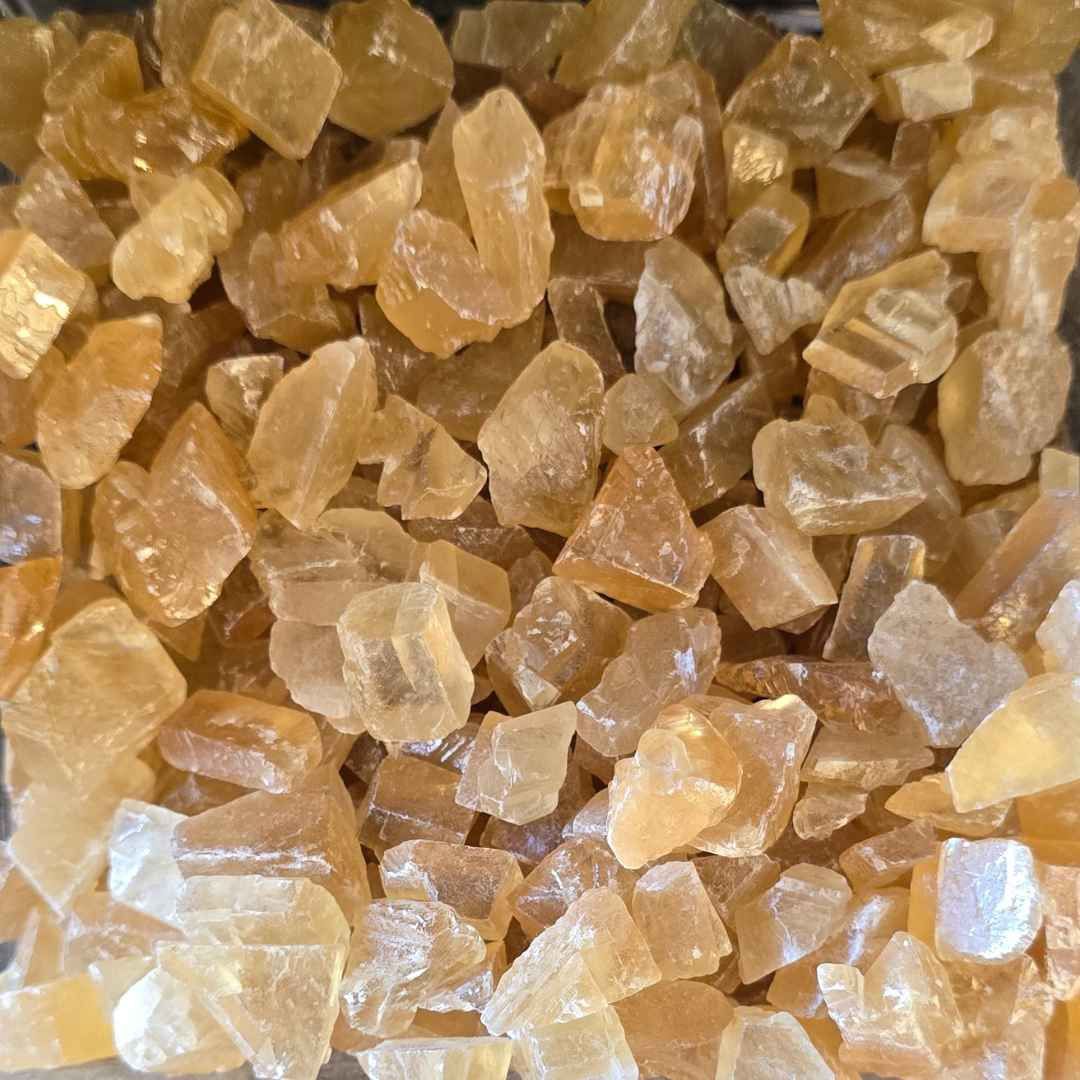 Honey Calcite Raw