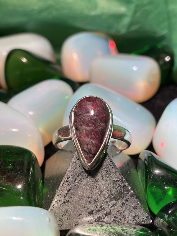 Eudialite Ring Sz9 Drop