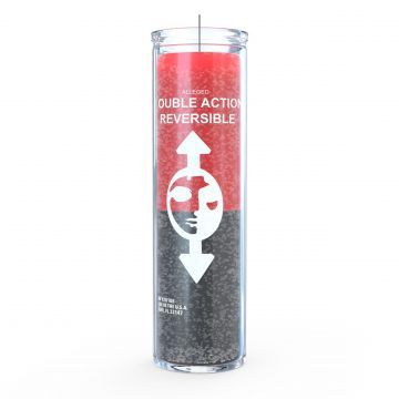 7 Day Reversible Red Black Candle