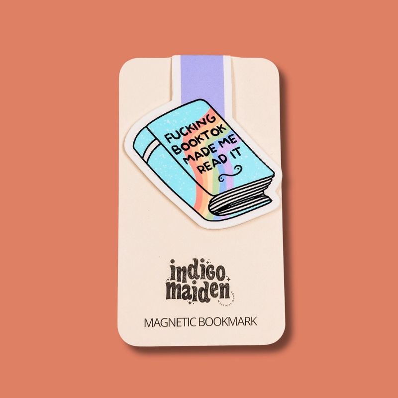 Fucking Booktok Made Me Magnetic Bookmark