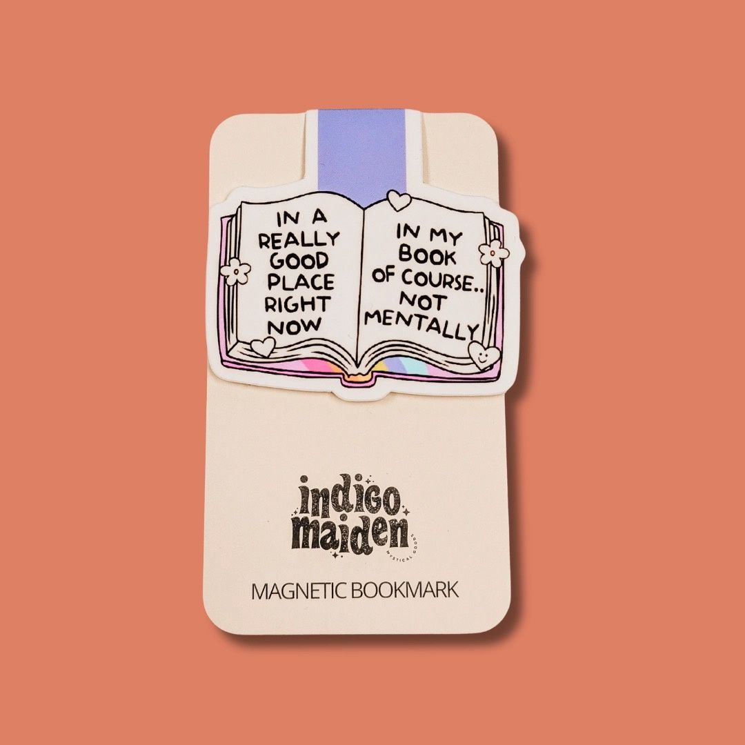 In A Good Place Magnetic Bookmark