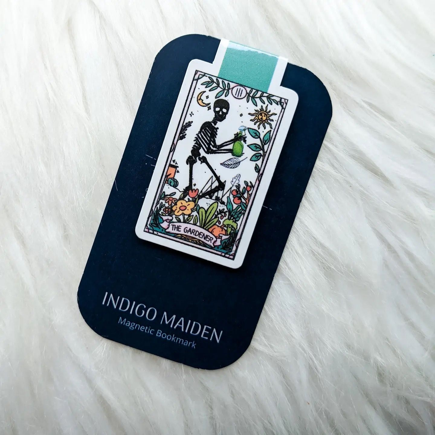 Gardener Tarot Card Magnetic Bookmarker