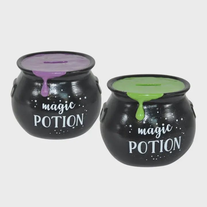 Magic Potion Cauldron Money Box