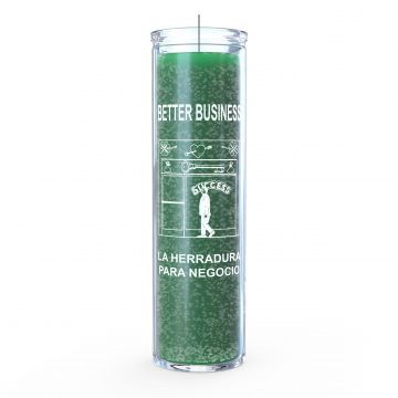 7 Day Better Business Green Candle