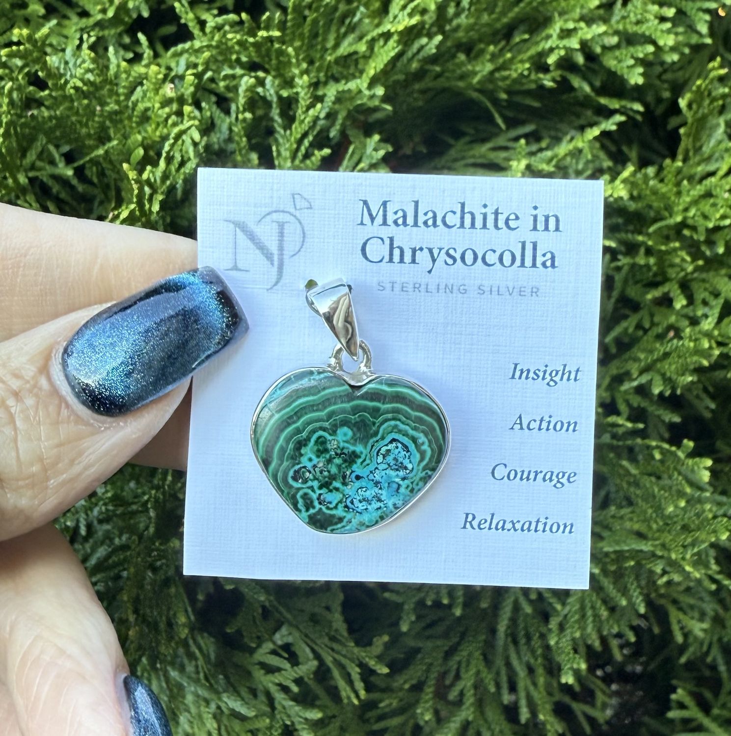 Malacolla Sterling Heart Pendant