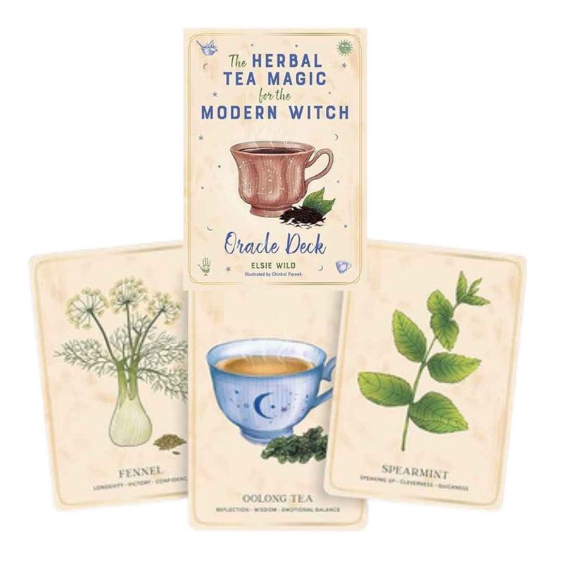 The Herbal Tea Magic For The Modern Witch Oracle Deck