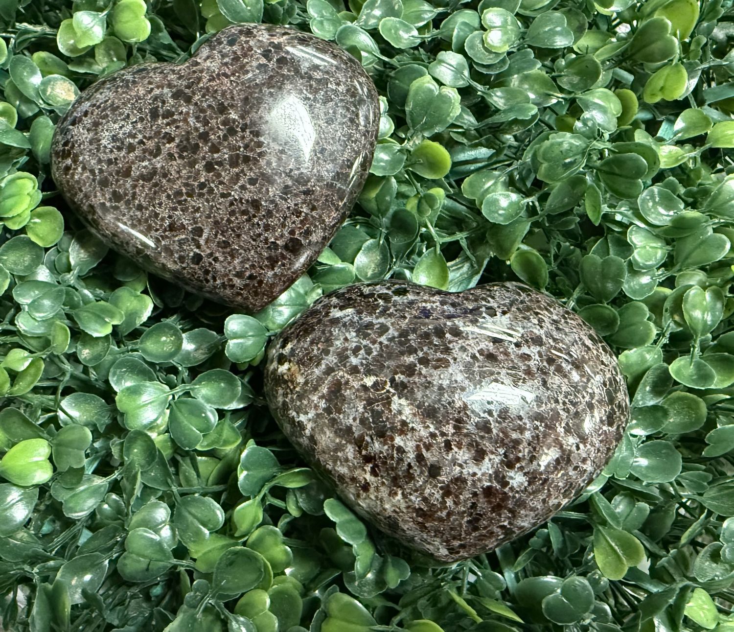 Garnet Gemstone Heart