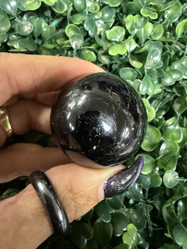 Black Tourmaline Sphere 45mm