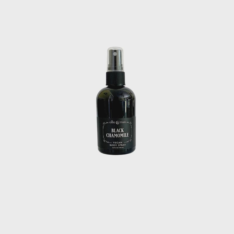 Black Chamomile Body Spray Ollie And Max