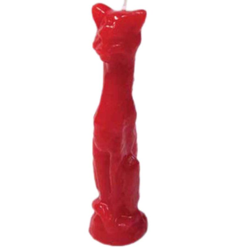 Red Cat Candle