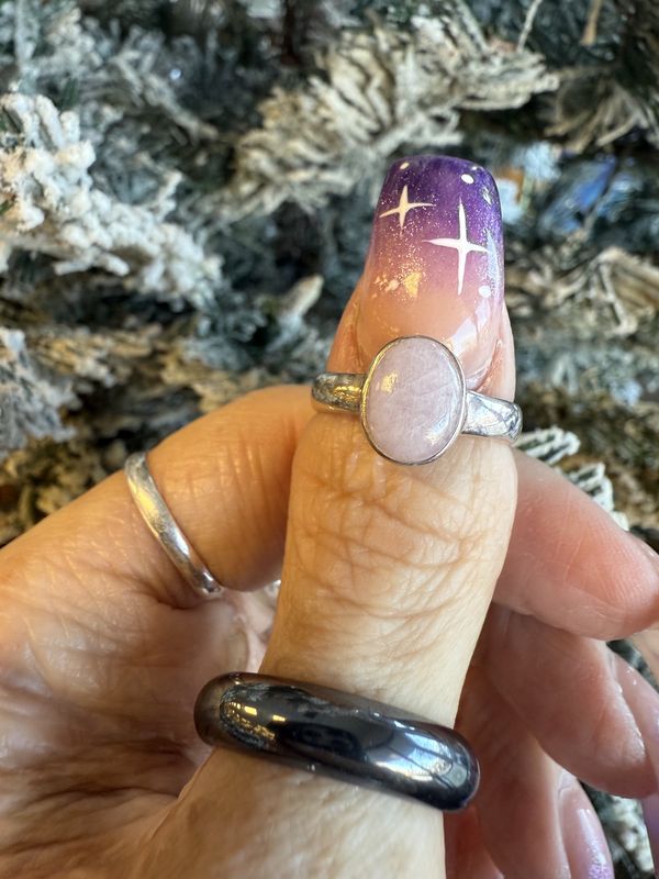 Kunzite Ring Size 8