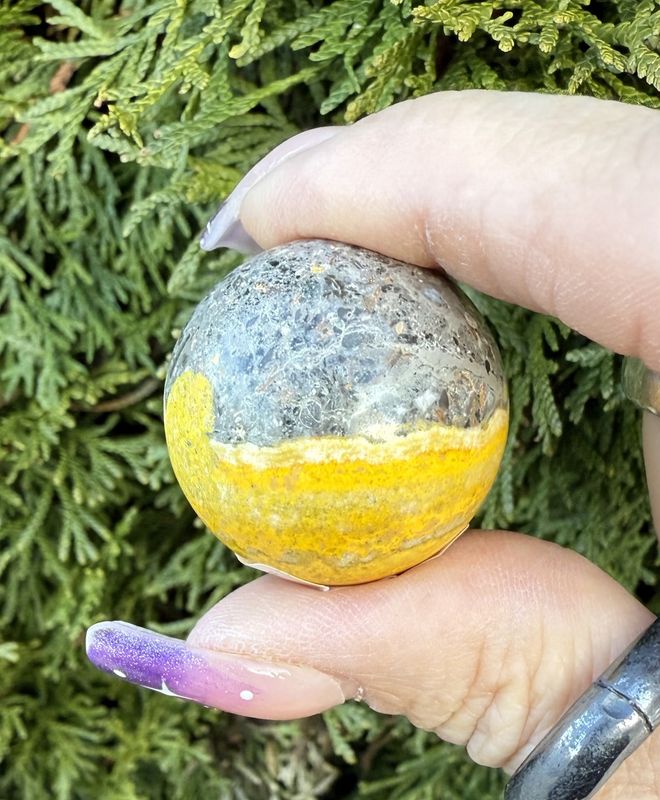 Bumblebee Jasper Sphere Sm