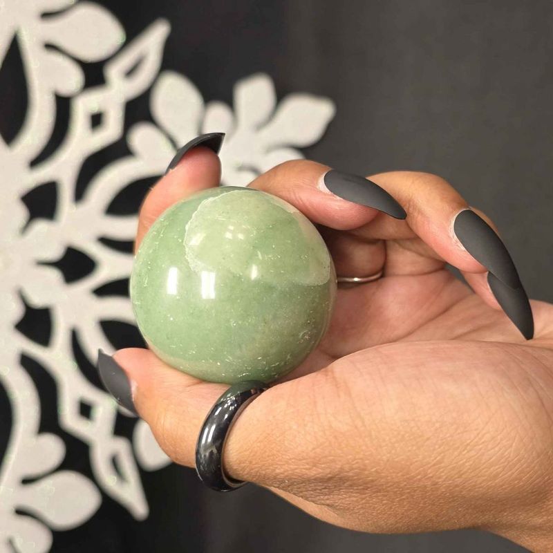 Green Aventurine Sphere Sm 42mm
