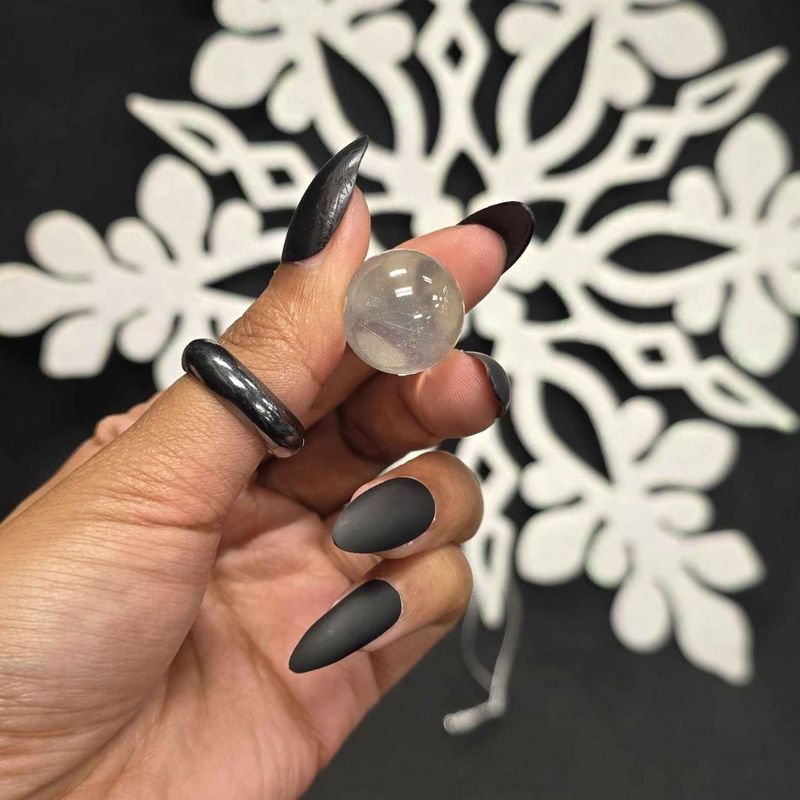 Water Clear Quartz Mini Sphere