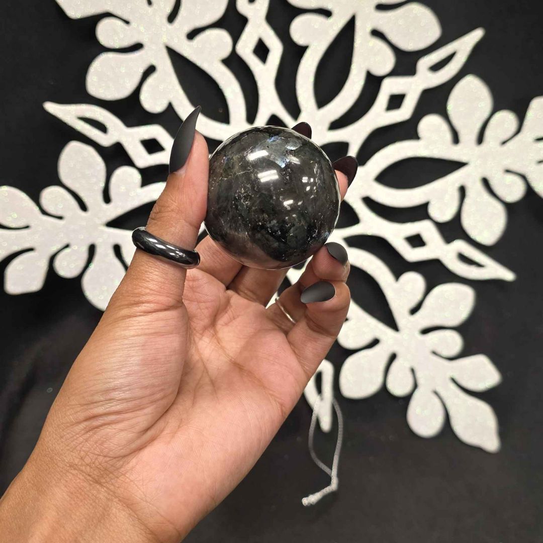 Larvikite Sphere 45mm
