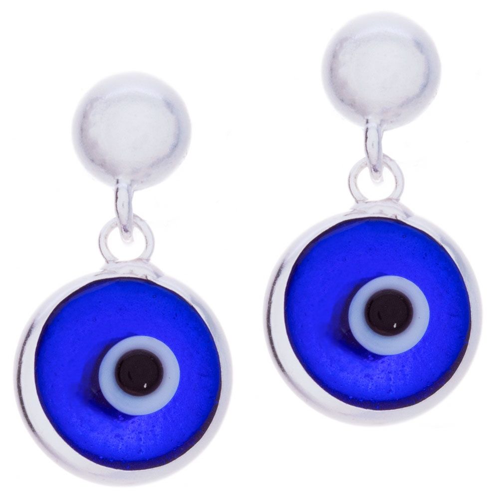 Evil Eye Earrings Sm