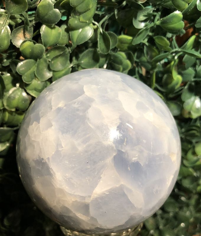 Blue Calcite Sphere