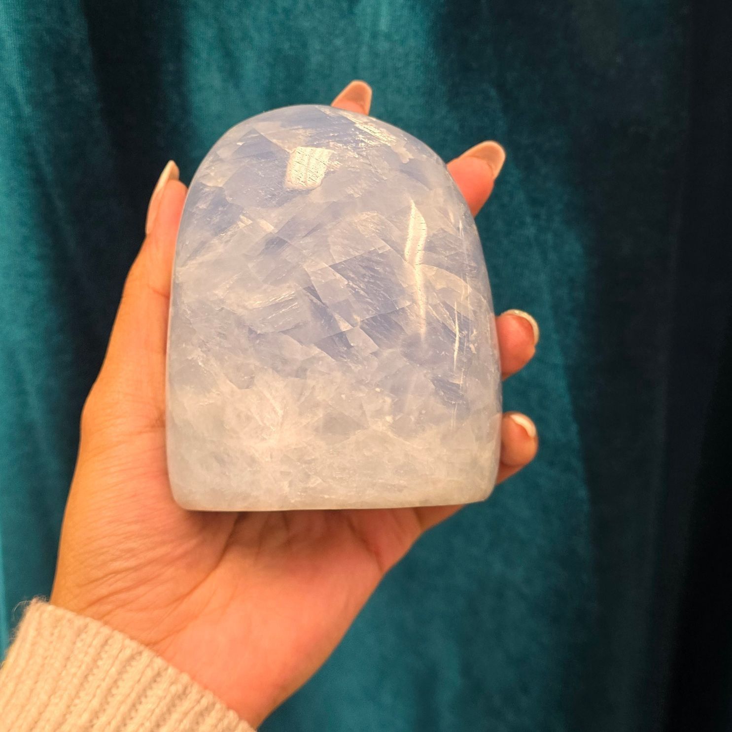 Blue Calcite Freeform