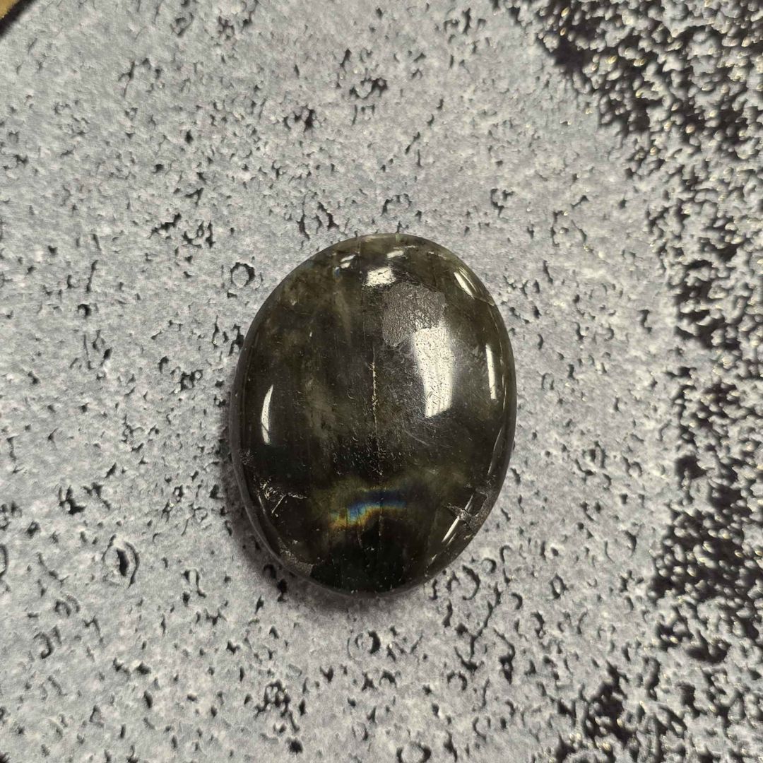 Labradorite Palm Stone Large