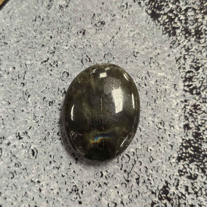 Labradorite Palm Stone Large