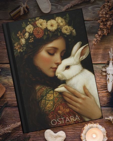 Ostara Goddess Hardcover Journal