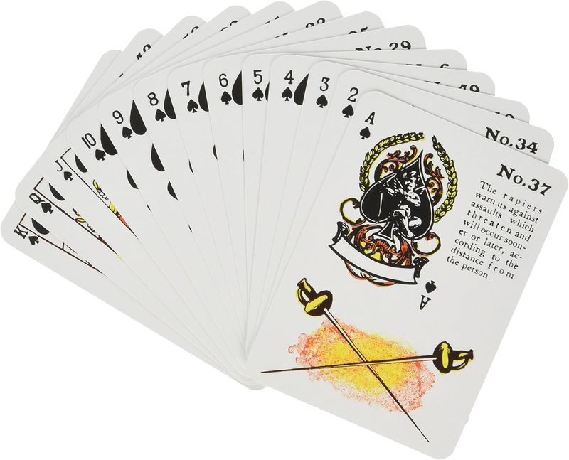 Gypsy Witch Fortune Telling Playing Cards