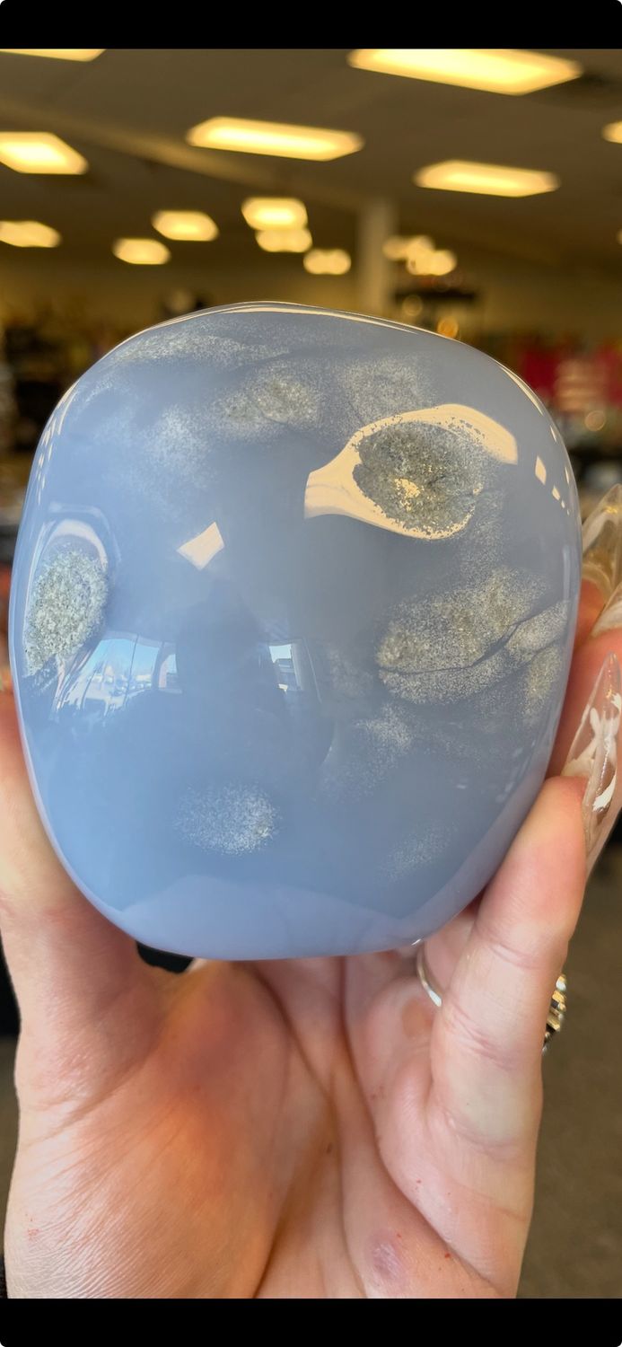Blue Chalcedony Freeform