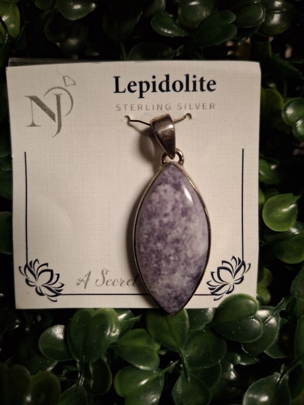 Lepidolite Pendant