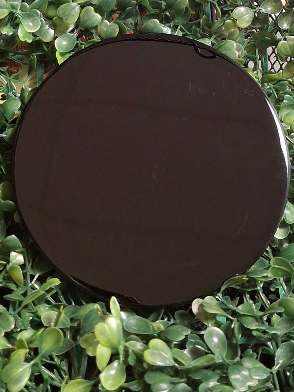 12cm Obsidian Mirror