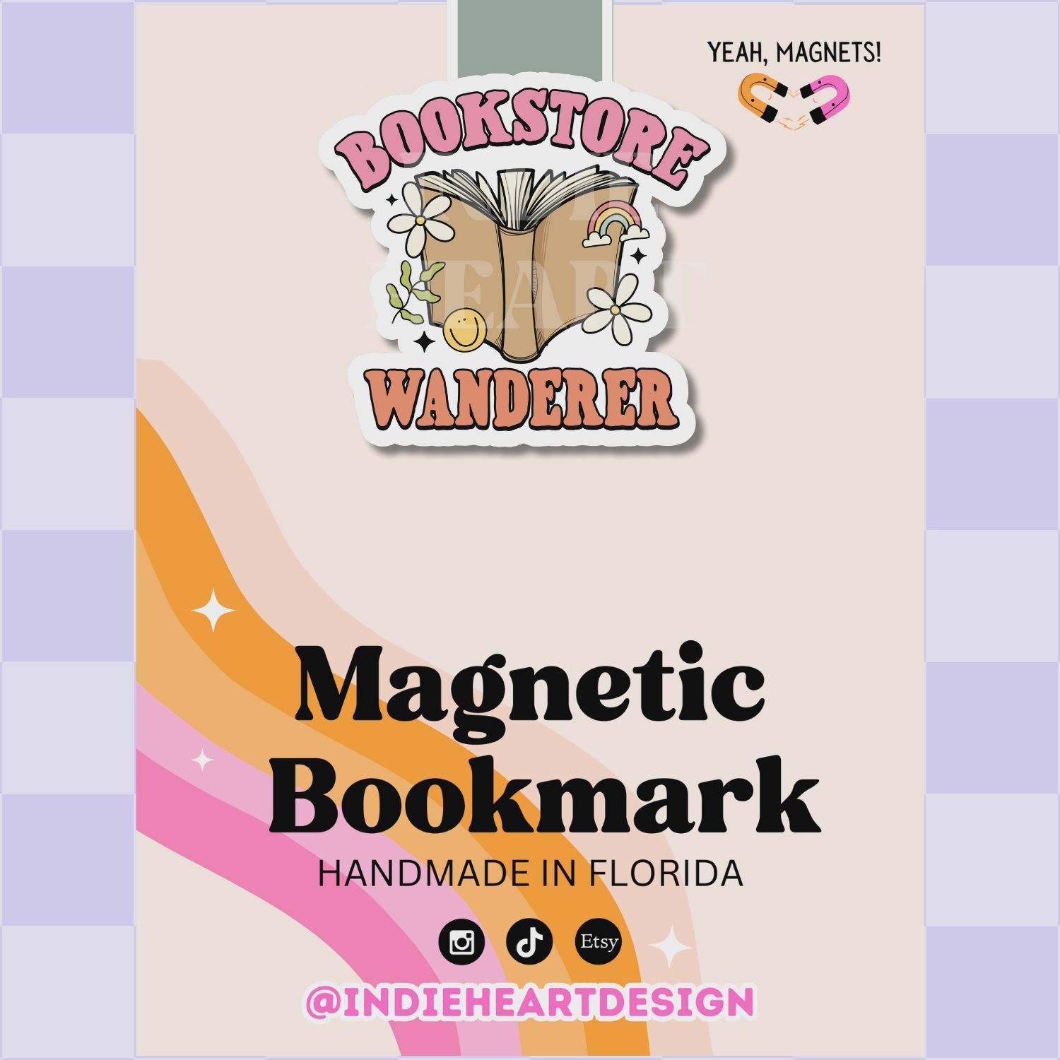 Bookstore Wanderer Magnetic Bookmark