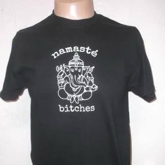Namaste Ganesha T Shirt Size MD