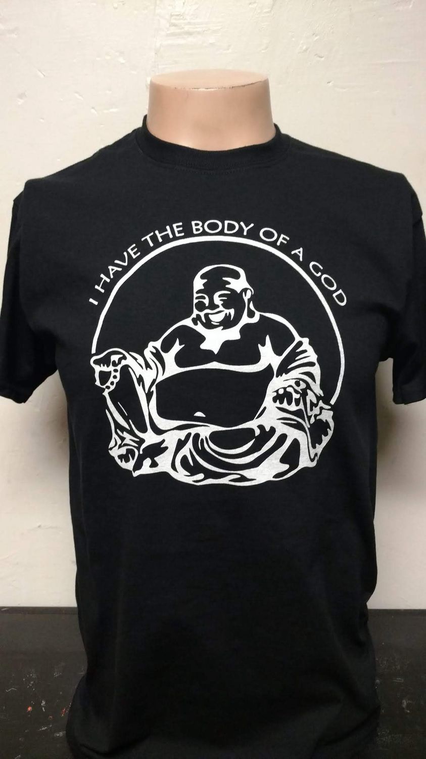 I Have The Body Of A God Tshirt 3XL