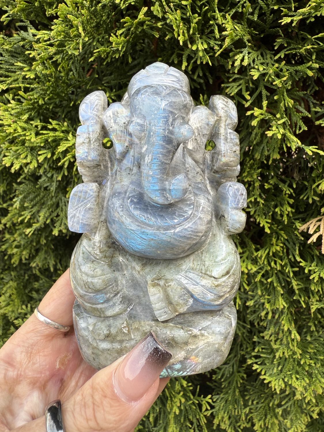 Labradorite Ganesha