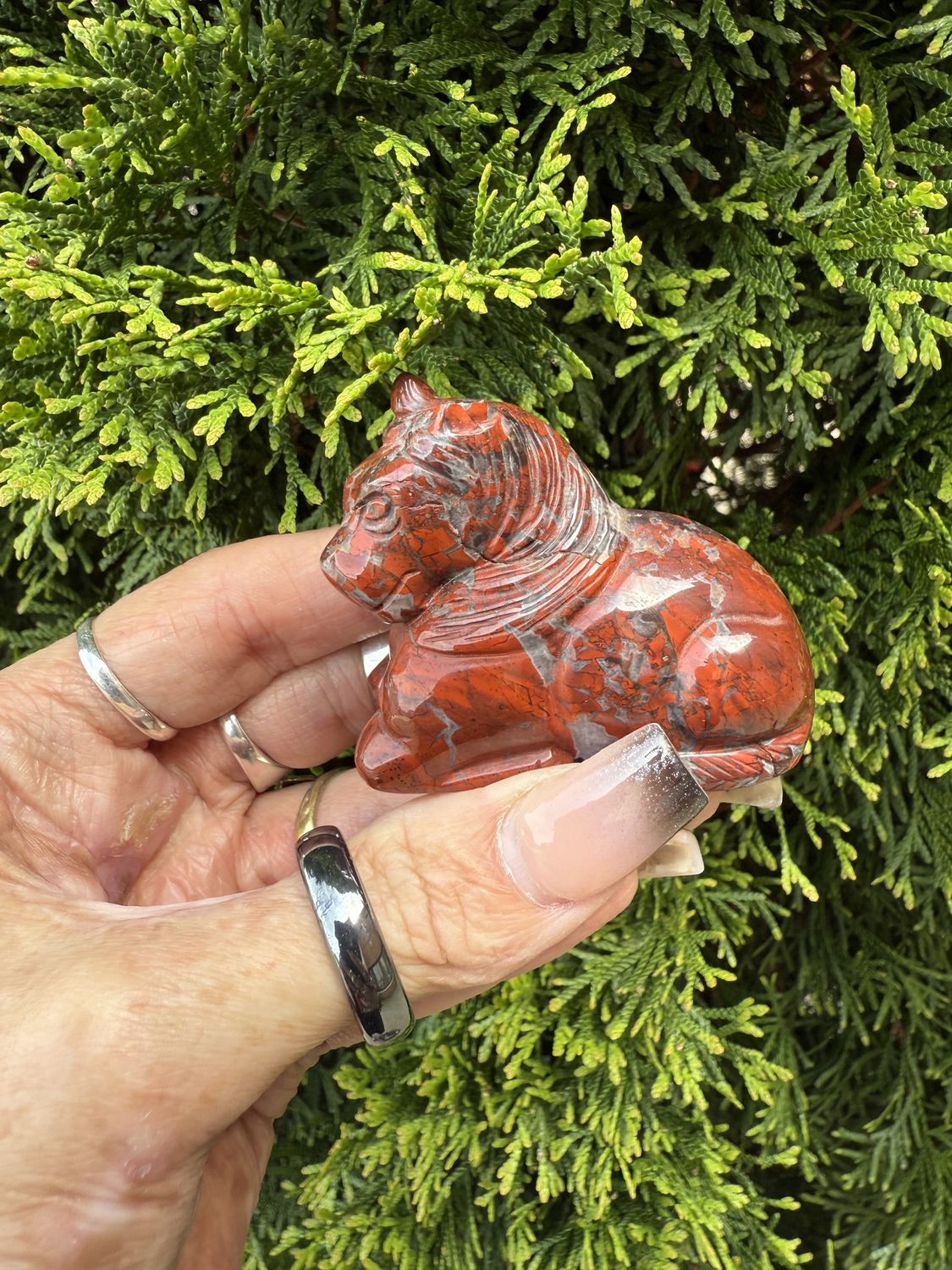 Brecciated Jasper Horse