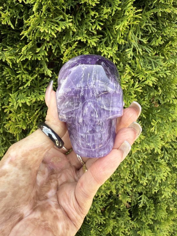 Amethyst Skull 2.1&quot;