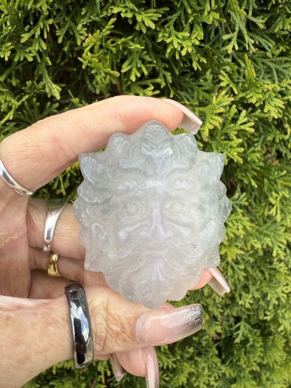 Fluorite Greenman