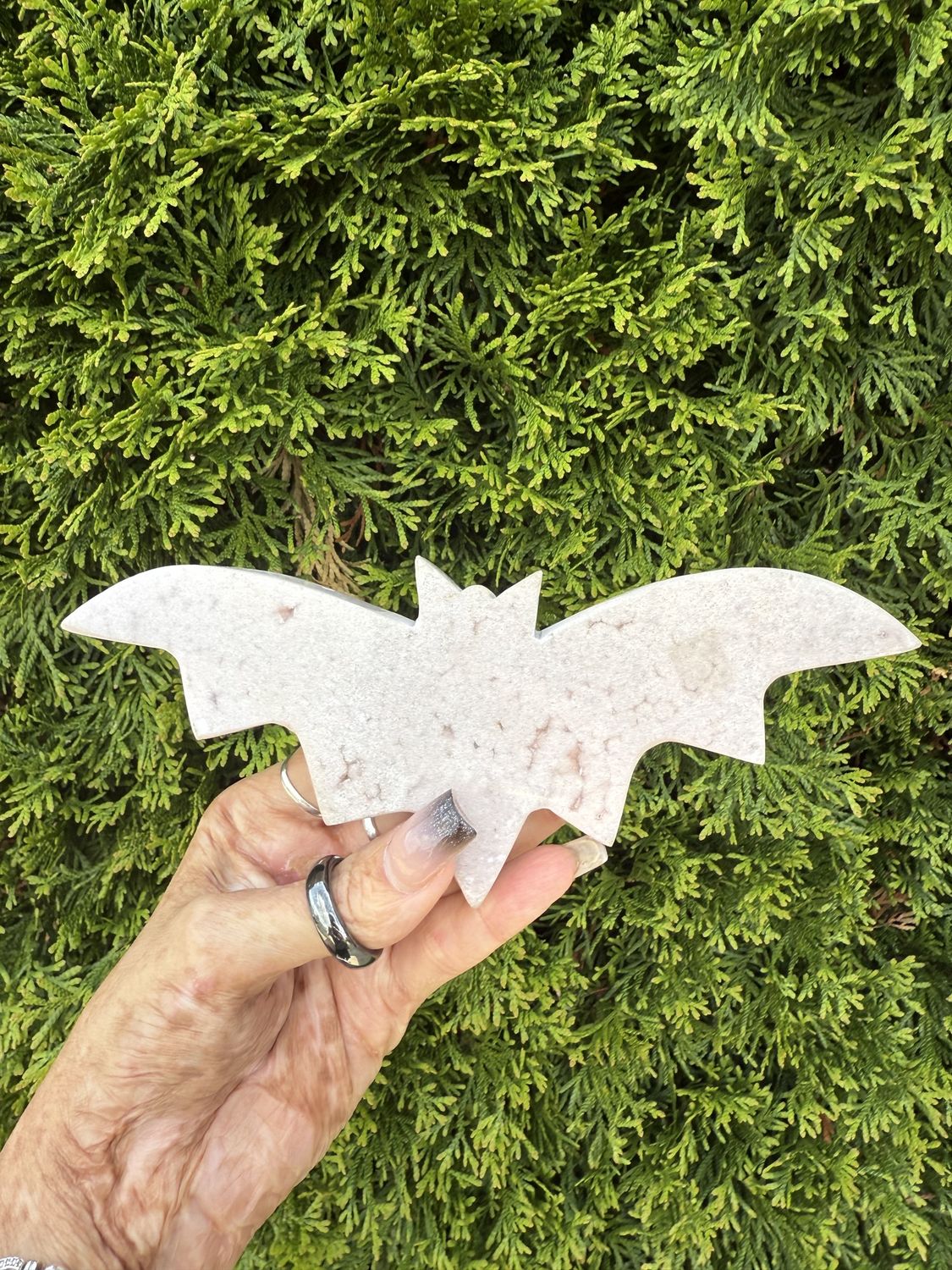 Pink Amethyst Bat