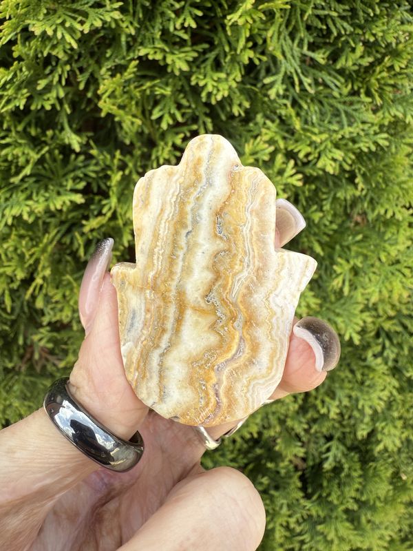 Gemstone Hamsa Hand