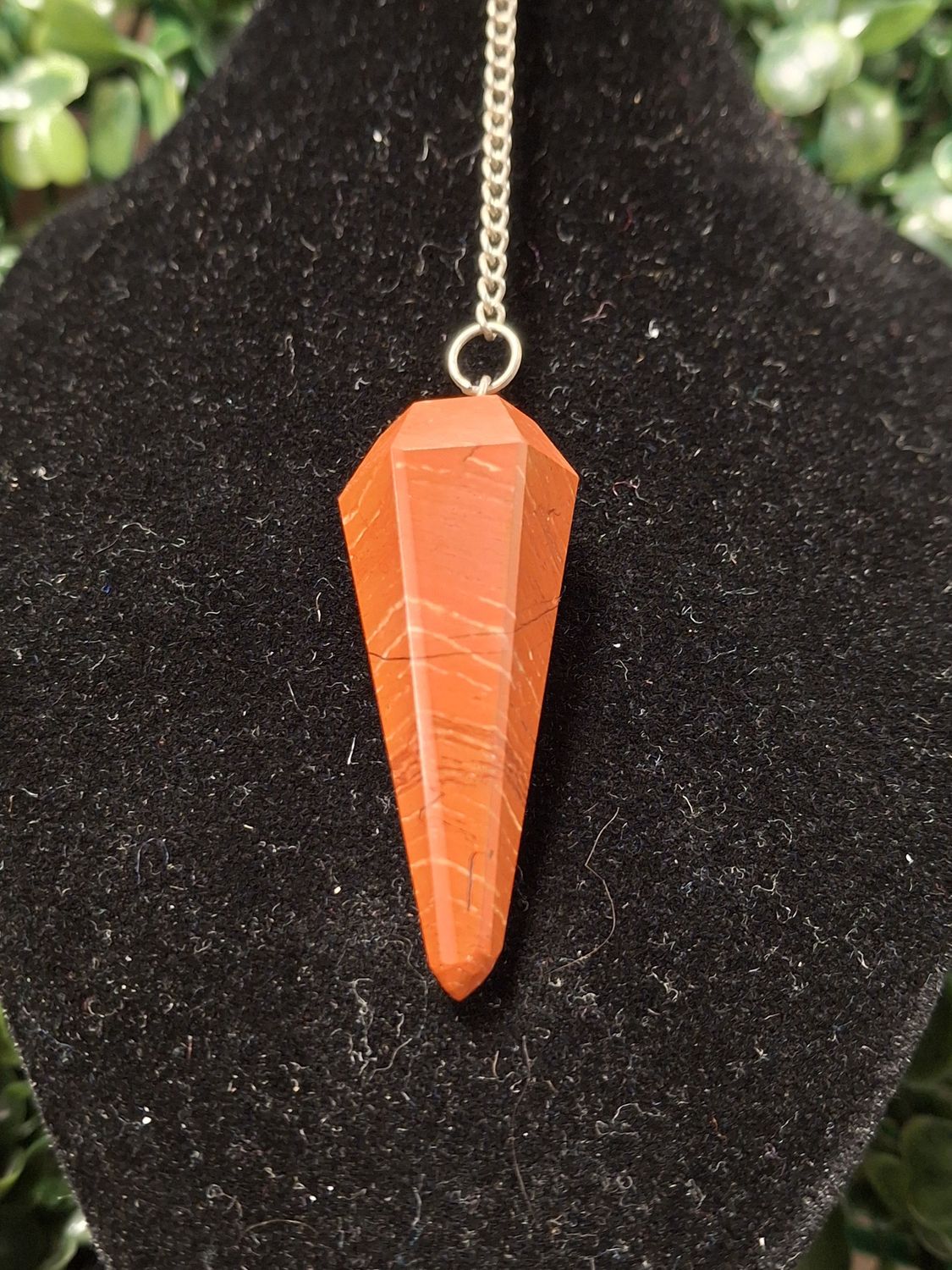 Snake Skin Agate Pendulum