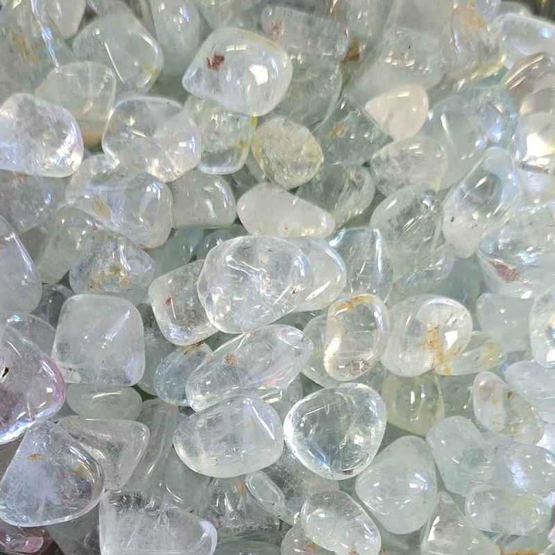 Blue Topaz Tumbled