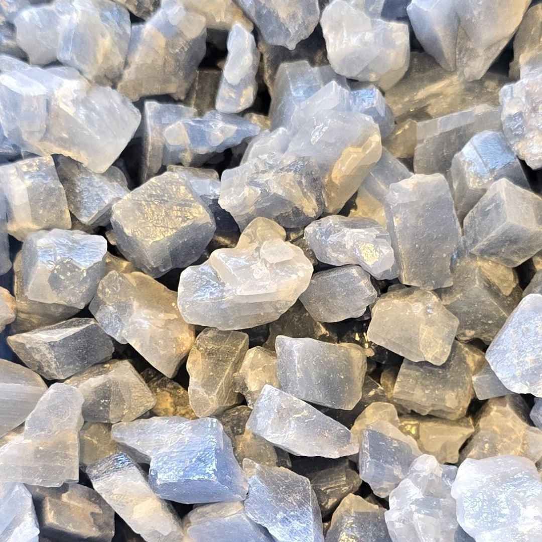 Blue Calcite Raw Small