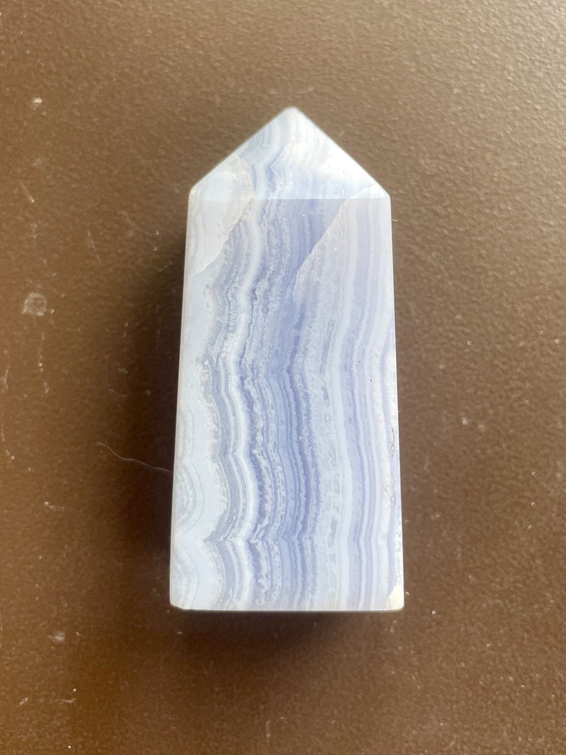 Blue Lace Agate Point