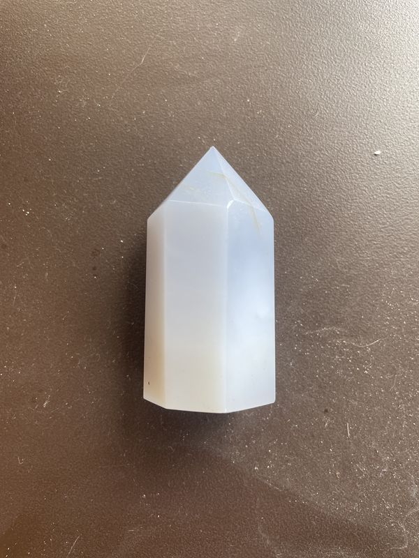 Blue Chalcedony Tower $38