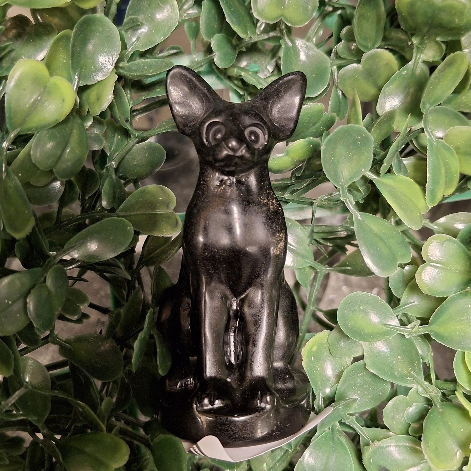 Obsidian Egyptian Cat