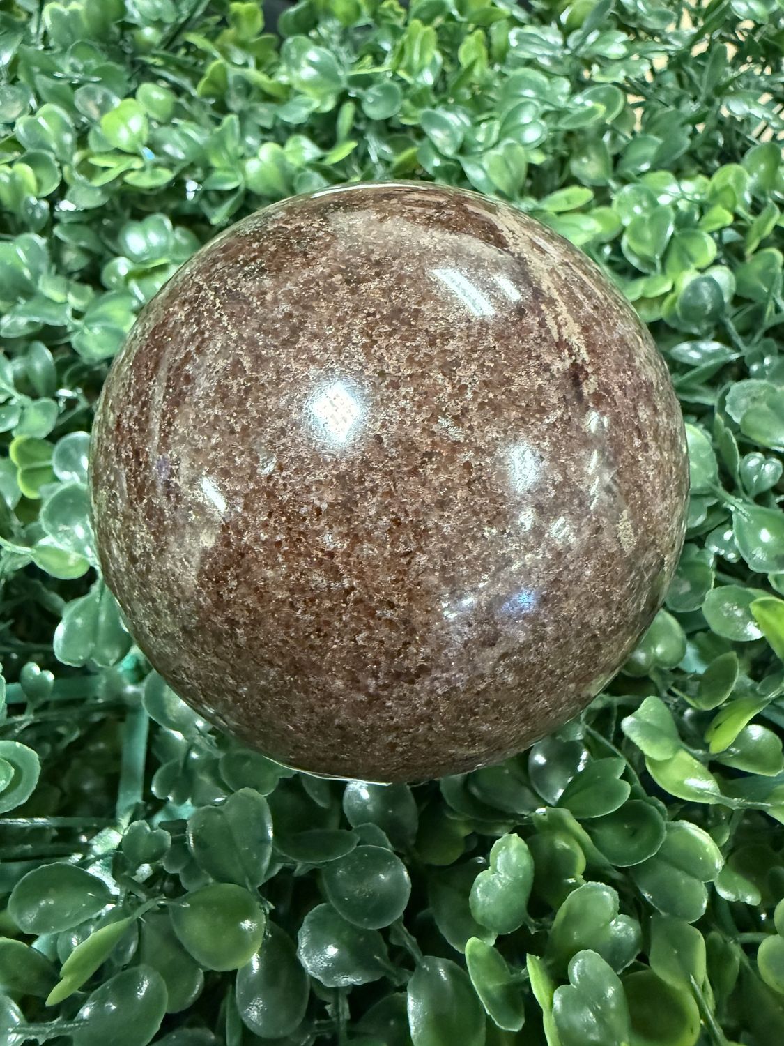 Gemmy Garnet Sphere