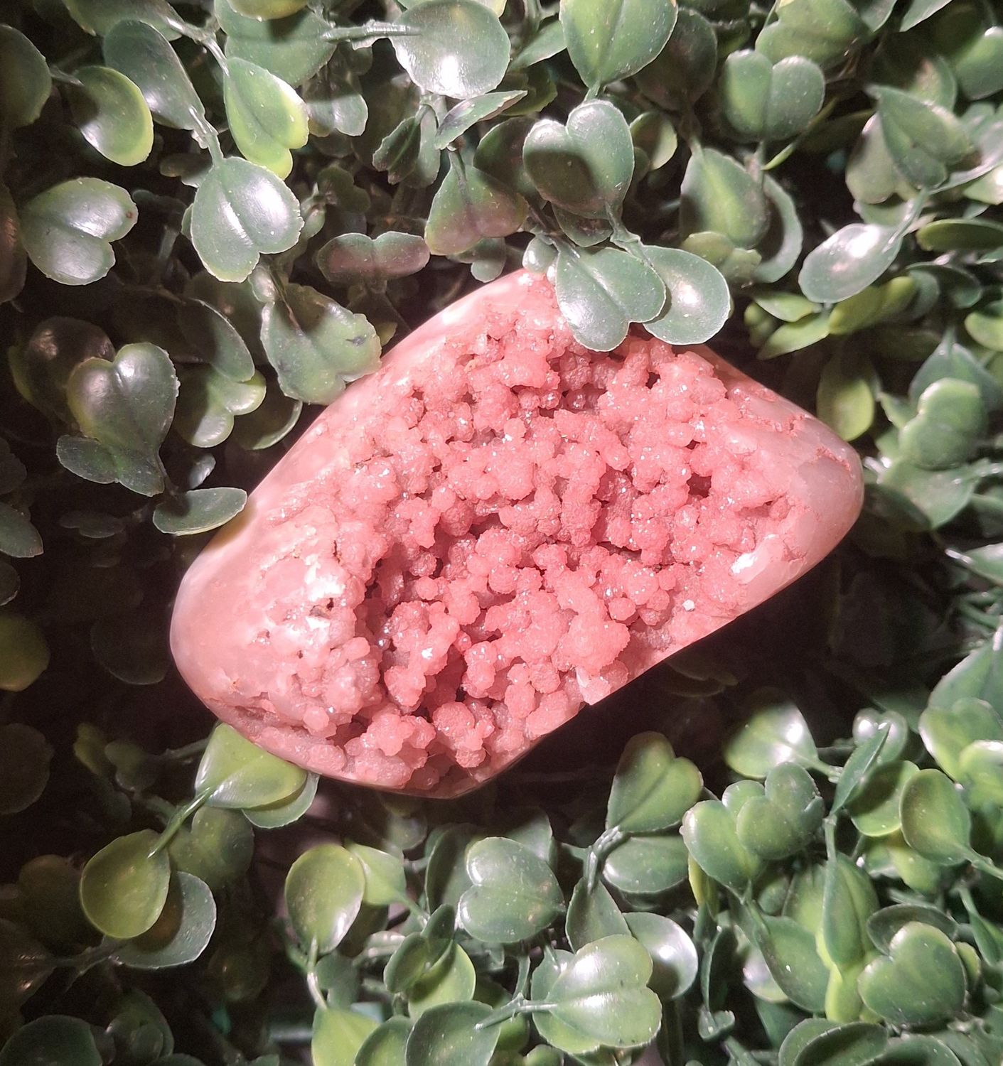 Rose Chalcedony Druzy, Name: 58