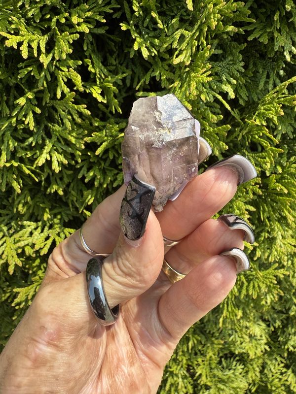 Phantom Amethyst Raw Point