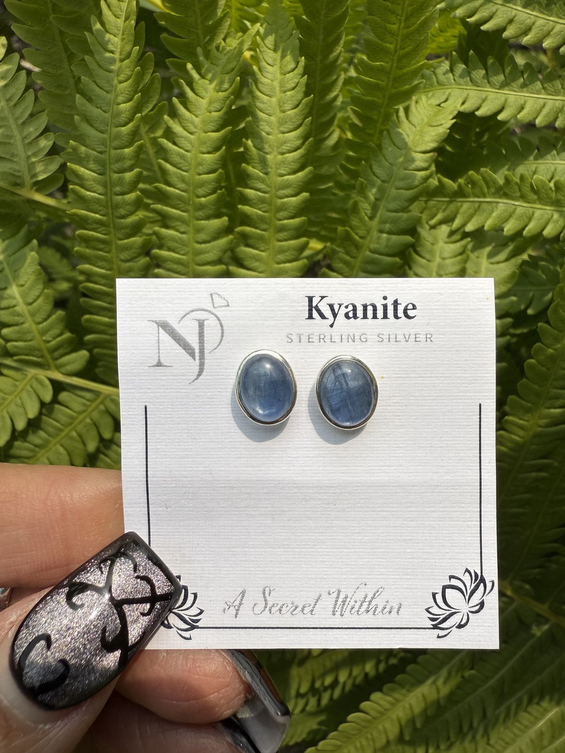 Kyanite Stud Earrings