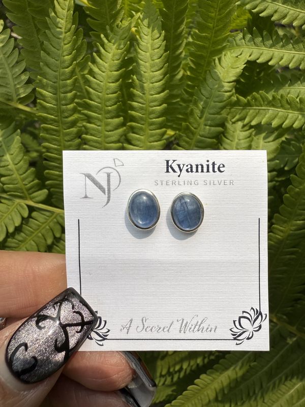 Kyanite Stud Earrings
